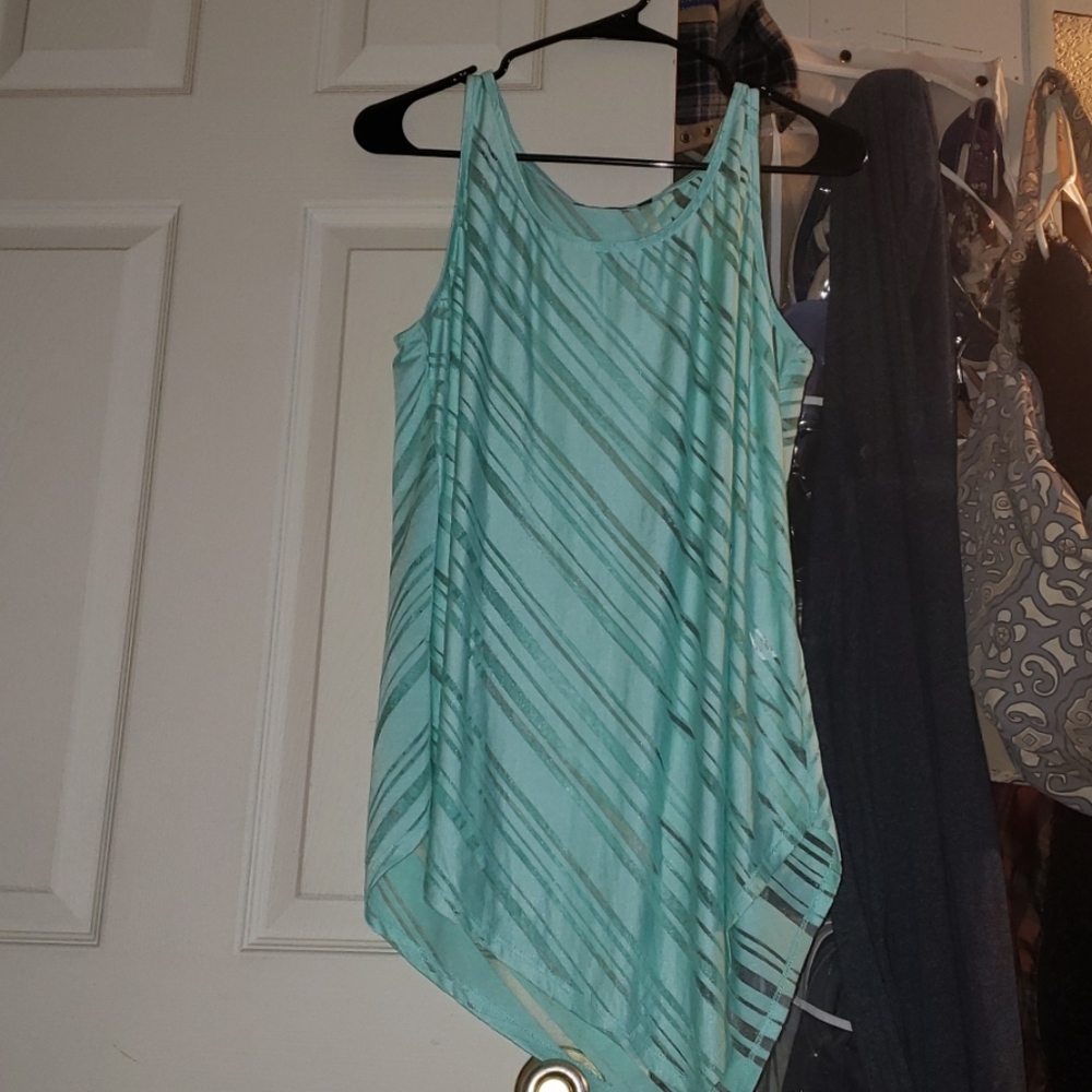 A longer tank top